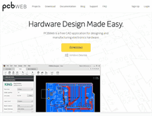 Tablet Screenshot of pcbweb.com